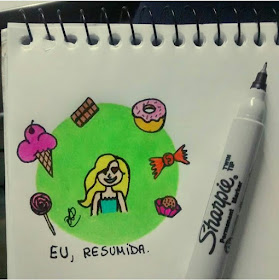 desenho com marcador