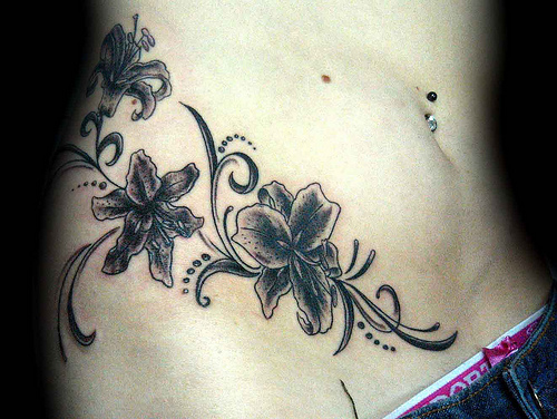 Belly Tattoos Design For Girls
