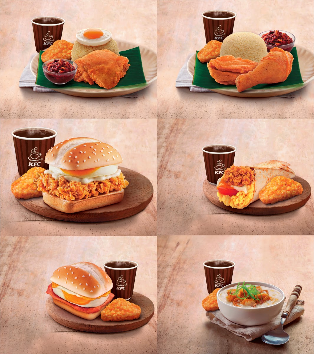 ENJOY A DELICIOUS MORNING WITH KFC'S NEW BREAKFAST RANGE 