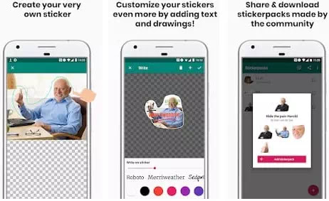 Sticker studio-Aplikasi Stiker WhatsApp Terbaik Untuk Android