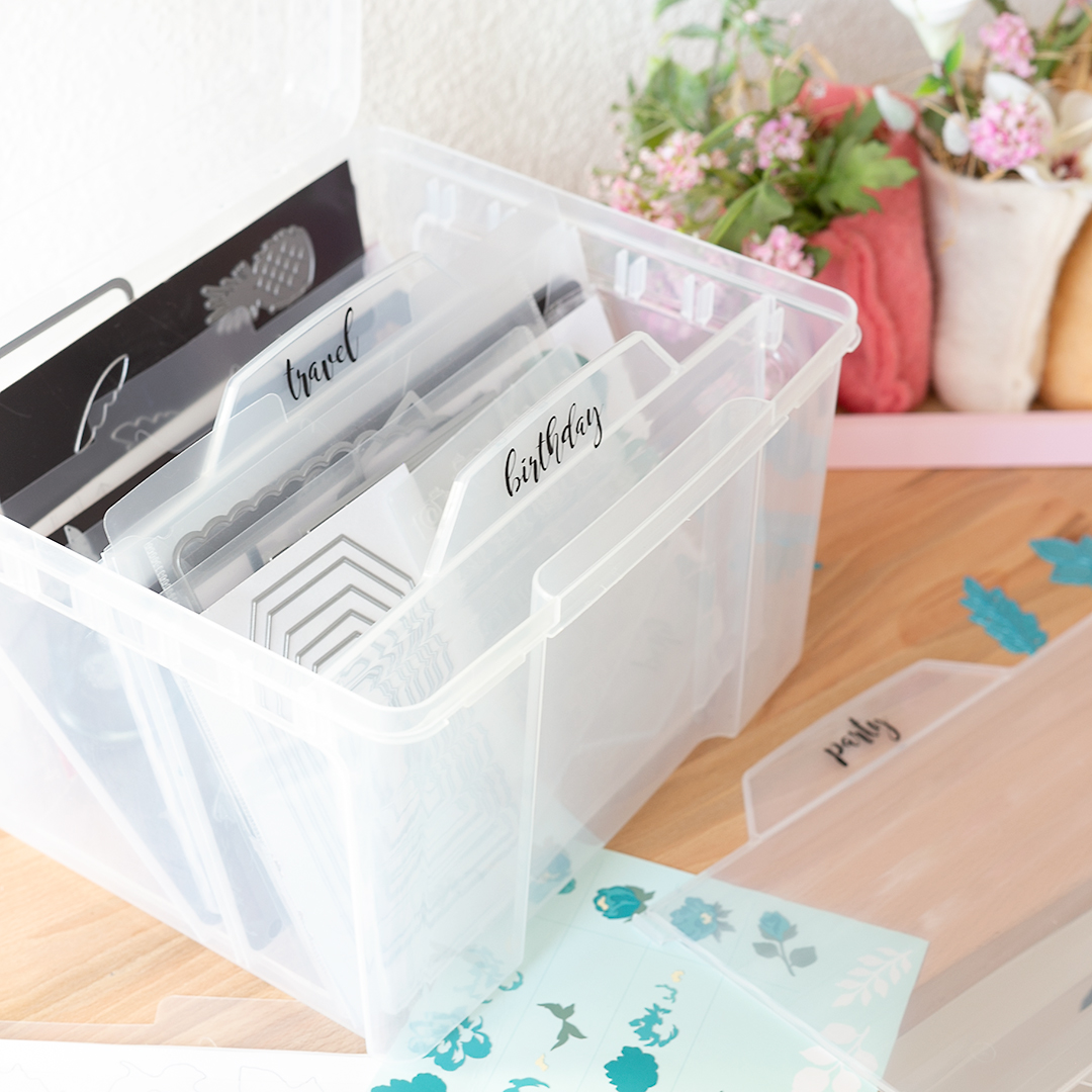 WRMK | Organise with the Storage Bin Set and the Vinyl Tools Bundle Set with Video