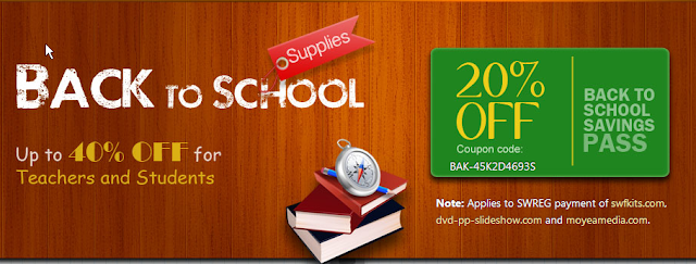 Moyea Back to School sales