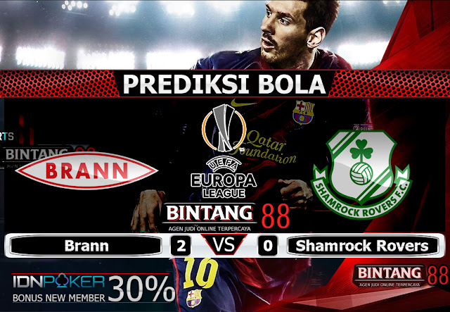 Prediksi Bola Brann Vs Shamrock Rovers 12 Juli 2019 - Sepak Bola Liga Eropa UEFA akan mengadakan Pertandingan babak kualifikasi yang dimana Brann akan Menjadi Tuan Rumah pada tanggal 12 Juli 2019. Brann akan menjamu Shamrock Rovers dalam pertandingan yang di mulai Pukul 00.00 Wib pada tanggan 12 juli 2019 Dini hari. Sebagai Tuan Rumah, Brann Termasuk kedalam Tim yang kuat dan memiliki penampilan yang cukup baik dalam pertandingan pada beberapa musim terakhir.