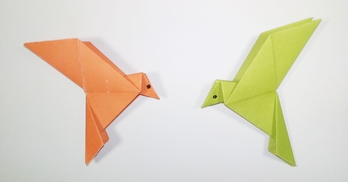 Download How to make a paper Bird - Easy origami Bird Tutorial