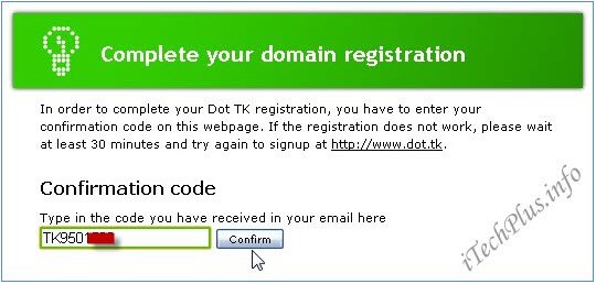 Tạo domain và email miễn phí với DOT.TK