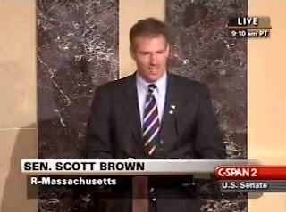 Scott Brown Senate Speech