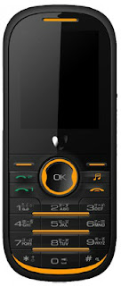 Videocon V1308 Black & Orange