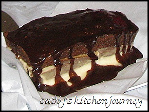 boston cream pie loaf