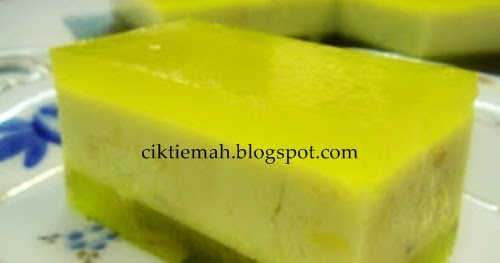 Resepi masakan Agar Agar Durian yang sedap dan mudah 