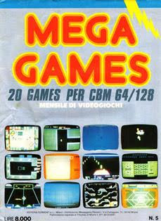 Mega Games. Mensile di videogiochi 5 - Gennaio 1988 | PDF HQ | Mensile | Computer | Programmazione | Commodore | Videogiochi
Numero volumi : 19
Mega Games è una rivista/raccolta di giochi su cassetta per C64/128.