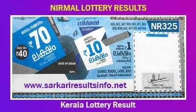 Nirmal Lottery Results