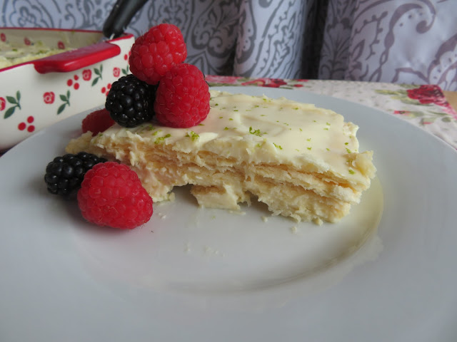 Easy Lime Refrigerator Cake