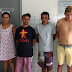 Uma quadrilha com uma mulher e cinco homens foram presos em Araruna 