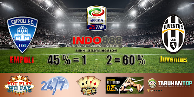 Prediksi Skor Empoli vs Juventus 8 November - Indo888.com