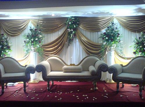 Indian wedding stage design