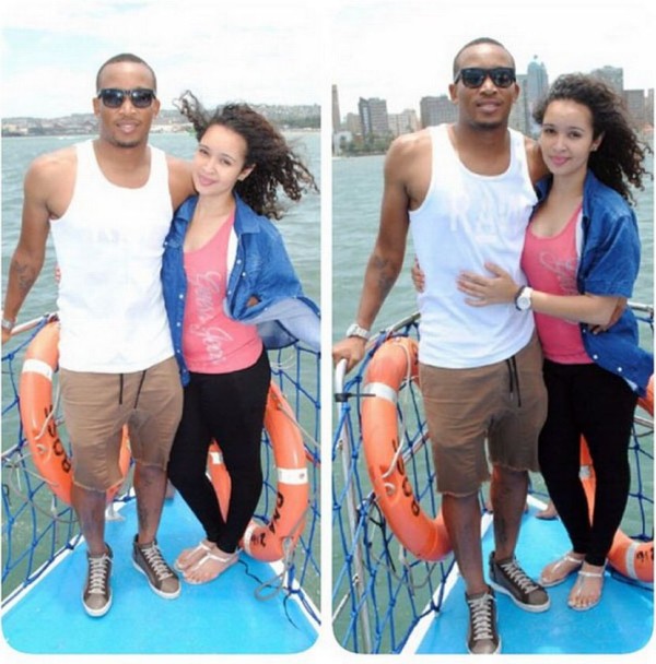 Orlando Pirates Striker Lehlohonolo Majoro And His Girlfriend Dhivia Nkhata