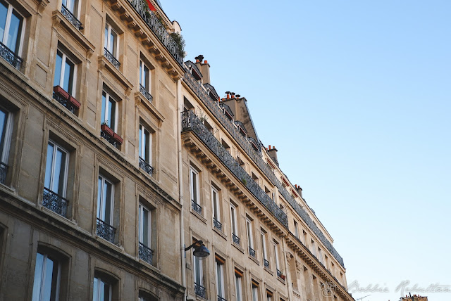 Haussman-style Buildings along Montmartre