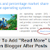 How To Add "Read More" Link In Blogger After Post