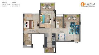 MRG Ultimus Sector 90 Gurgaon Floor Plan