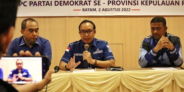 Ditunjuk Jadi Plt Ketua Demokrat Kepri, Didik Mukrianto Segera Lakukan Langkah Strategis dan Konsolidasi