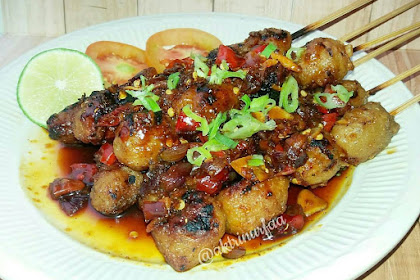 Bakso Bakar Bumbu Kecap Pedas