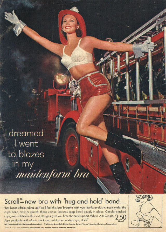 Sold at Auction: Vintage 1940s/1950s Maidenform Bra Fantasy Ads