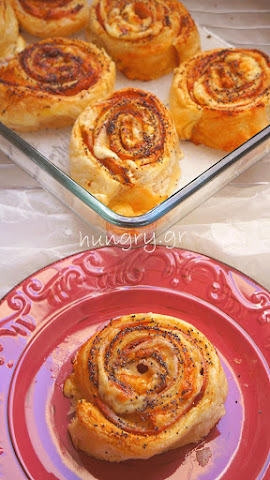 Ham & Cheese Stuffed Puff Pastry