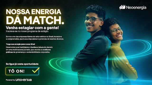 Neoenergia Pernambuco abre inscrições para Programa de Estágio 2023; 134 vagas estão disponíveis