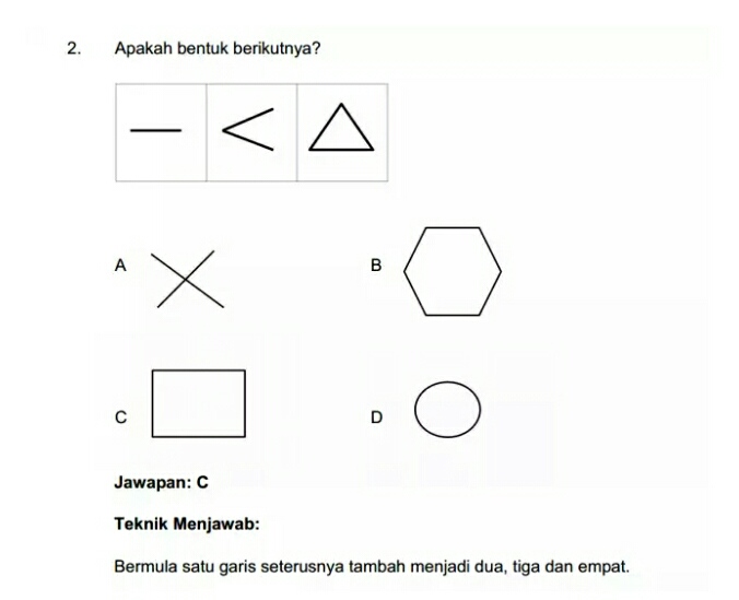 Contoh Soalan Daya Menyelesaikan Masalah PSEE 2020 