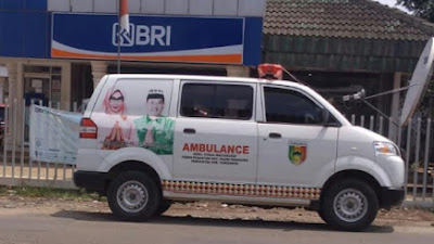Pj Bupati Tanggamus Himbau Pelepasan Stiker Gambar Bupati Dan wakil Bupati Di Mobil Ambulance Desa 
