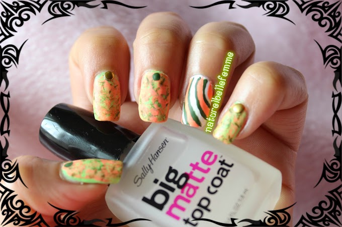 Republic day nail art (NOTD)