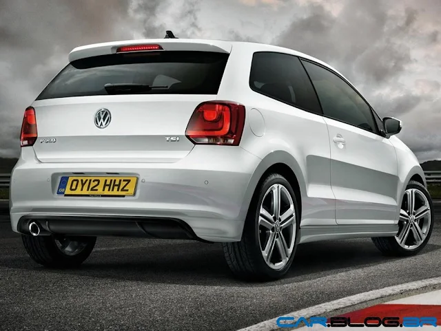 VW Polo R-Line 2013 - traseira