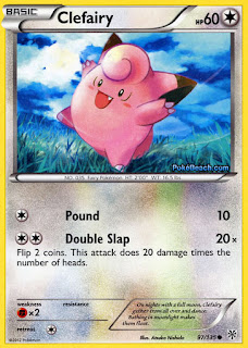 Clefairy Plasma Storm Pokemon Card