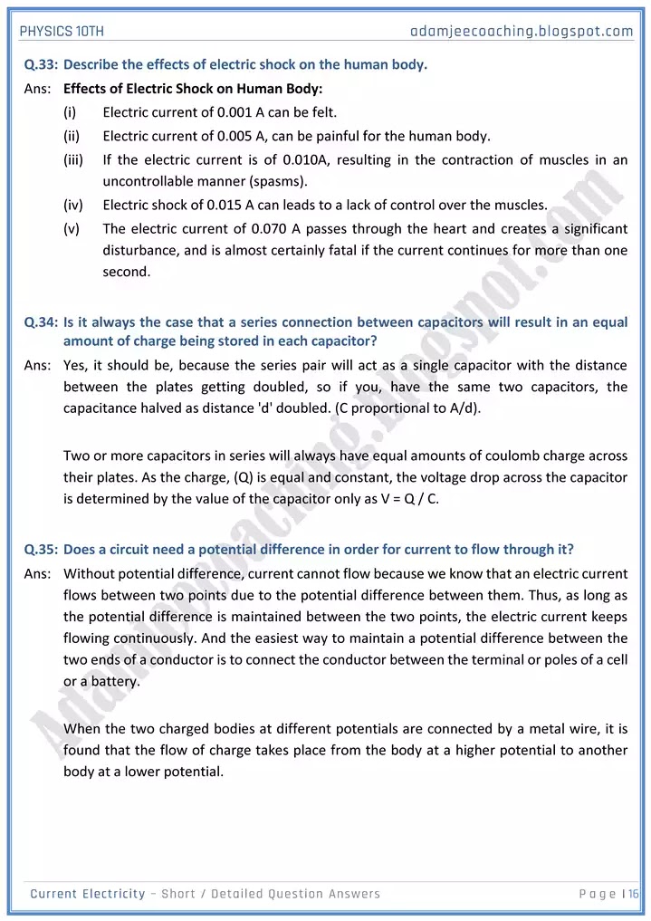 current-electricity-short-and-detailed-answer-questions-physics-10th