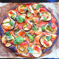 Resultado de imagen para pizza con verduras