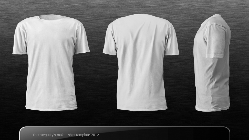 Download Blank Black T Shirt Front And Back Psd | Joy Studio Design ...