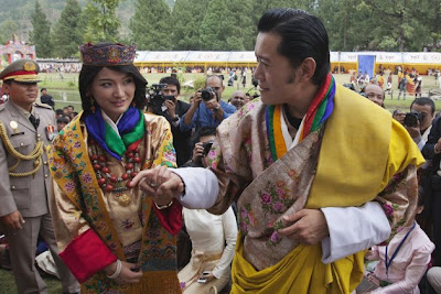 Bhutan King Wedding Ceremony Picture  