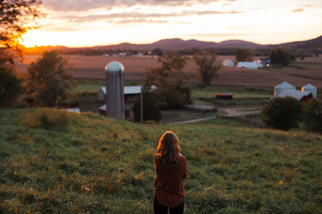 Girl on Farm