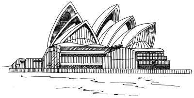 How to Draw the Sydney Opera House in 5 Steps