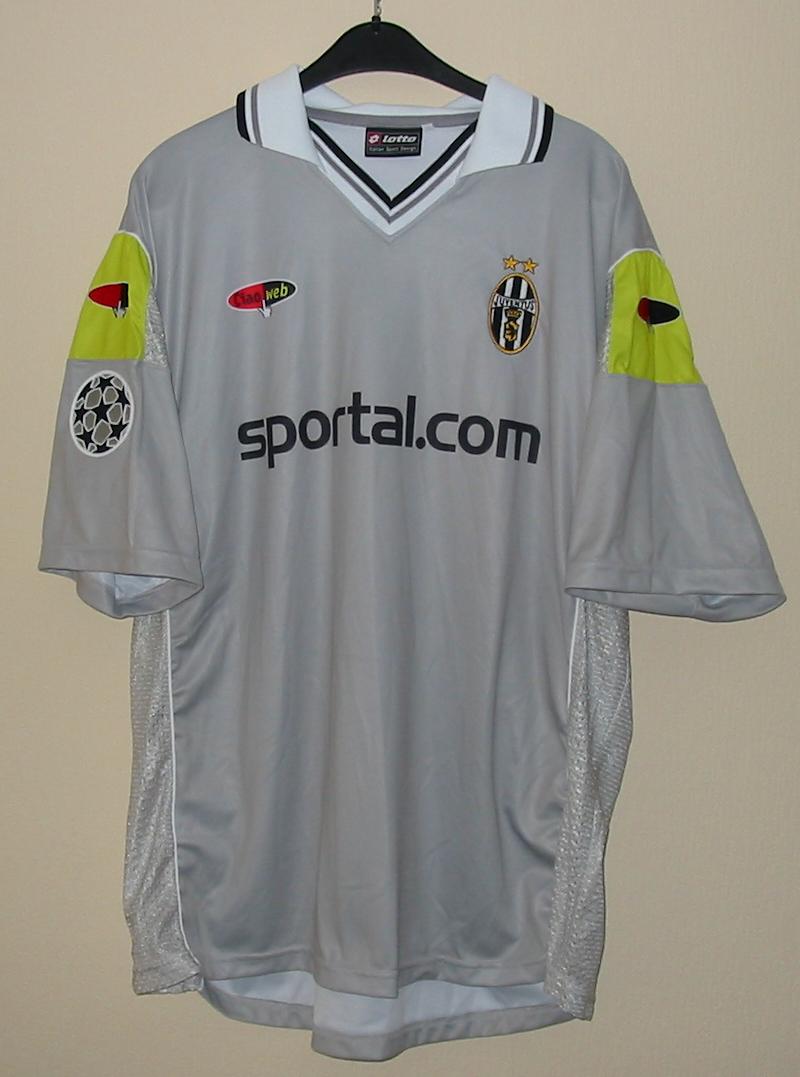 2000 2001 Away Replica Blog Baju  Bola  Sepak 