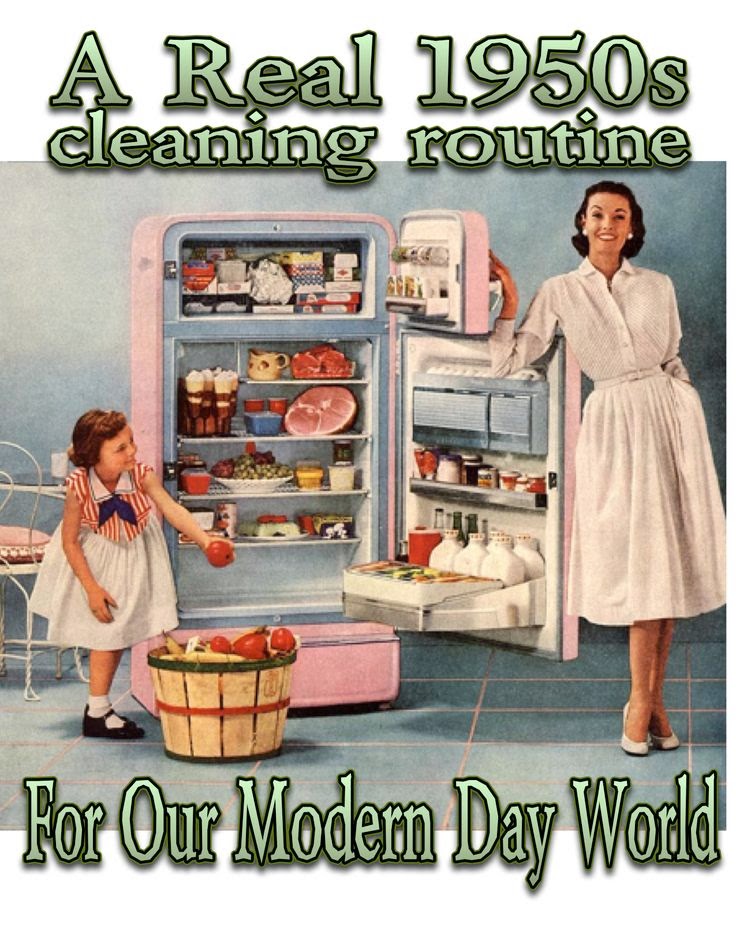 http://the50shousewife.com/2014/07/a-real-1950s-daily-cleaning-routine/