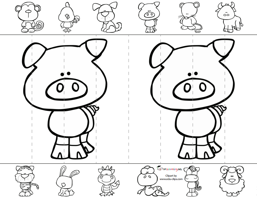 Paper Crafts for Kids Pig Preschool Simple Crafts