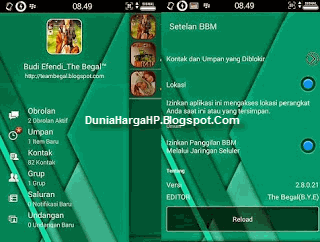 BBM Plus Mod Transparan Base v2.8