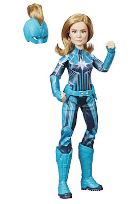 CAPITANA MARVEL | Captain Marvel Muñeco Capitana Marvel Starforce con casco | Muñeco - Figura Captain Marvel (Starforce) - Super Hero Doll with Helmet Accessory Producto Oficial Película Disney 2019 | Hasbro E4945 | A partir de 6 años COMPRAR ESTE JUGUETE