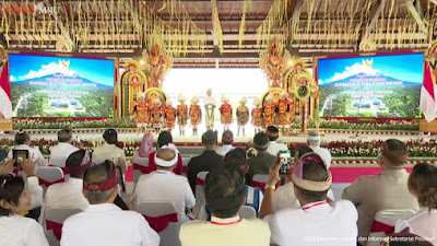 Presiden Minta Penataan Kawasan Pura Besakih Bali Dibarengi Manajemen yang Profesional