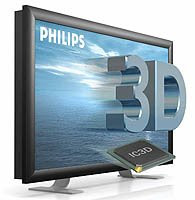 Philips 3D TV screen