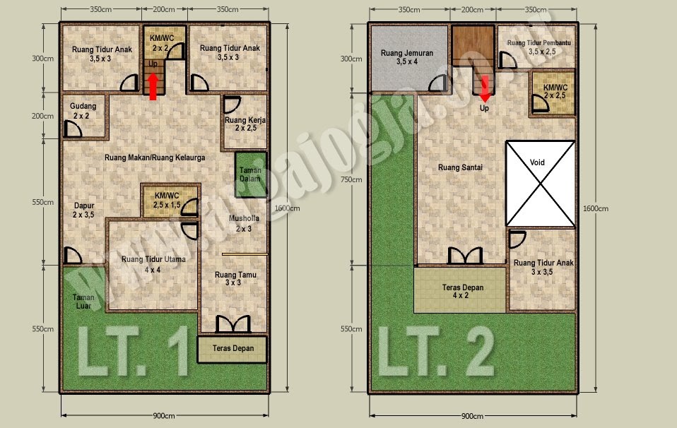  Denah  Rumah  2  Lantai  Model 2022 Denah  Struktur Rumah  2  Lantai 