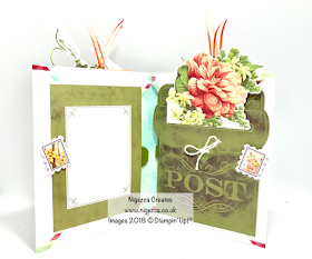 Mini Album From Stampin' Up! FREE Card Kit Precious Parcel Nigezza Creates