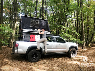 overland expo, overland journal, expedition portal, tire rack, offroad, Toyota Tacoma