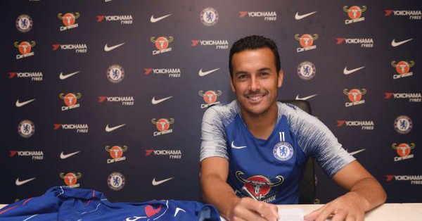 Pedro signs contract extension with Chelsea